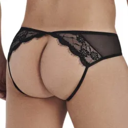 CandyMan Jockstrap Dentelle Lilith Noir